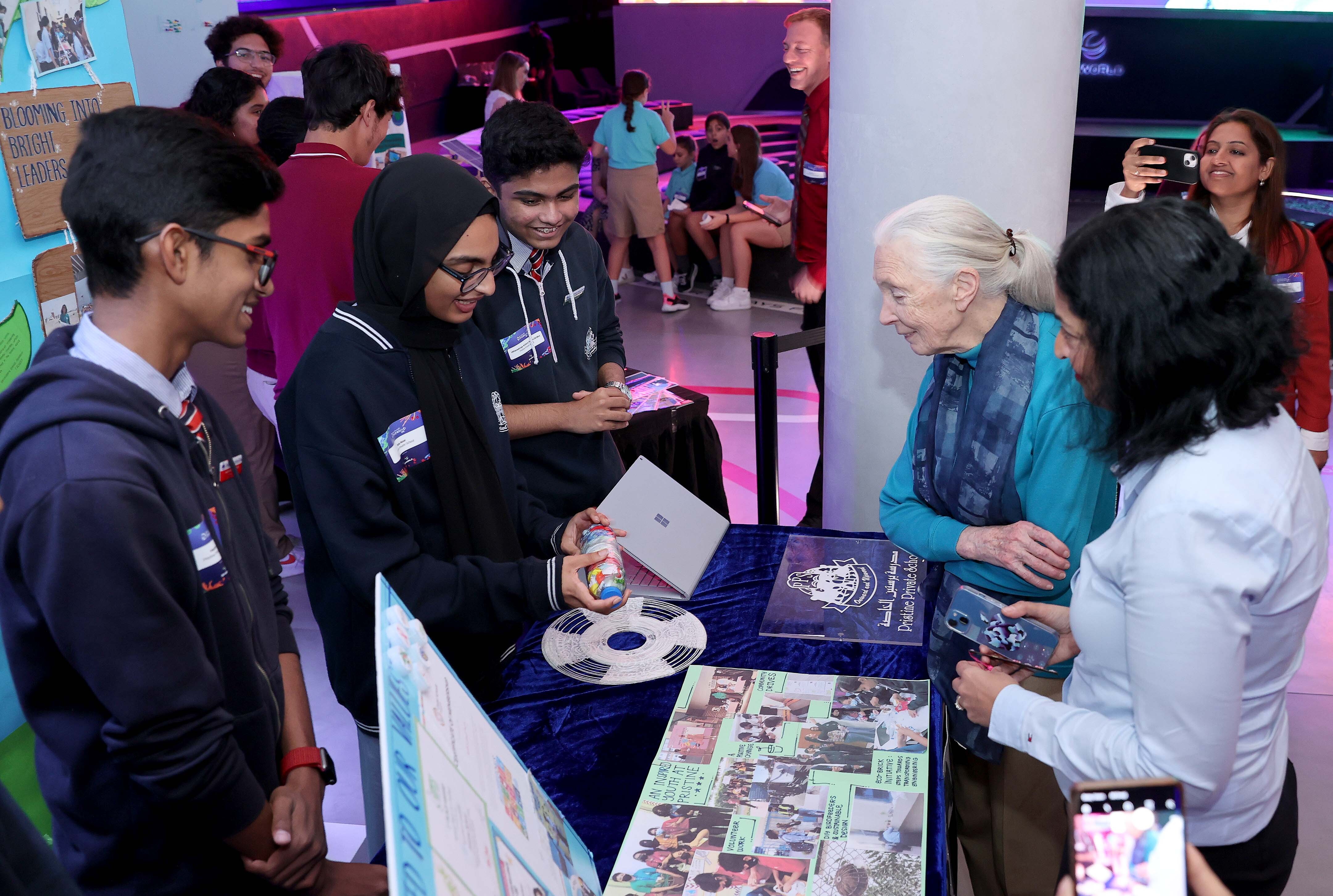 Dr Jane Goodall at the 2023 awards