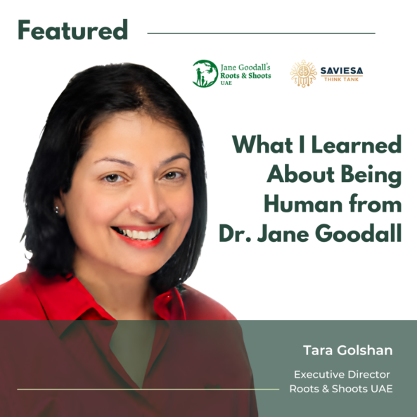 What I learned about being human from Dr Jane Goodall