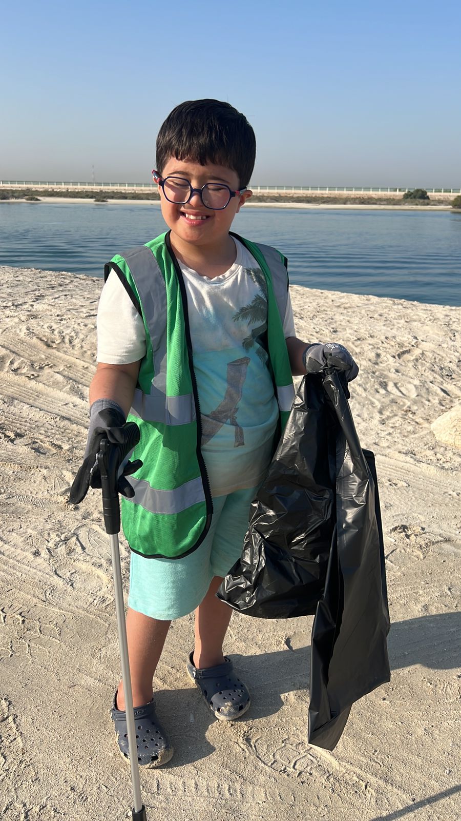 Al Bahia Beach clean up